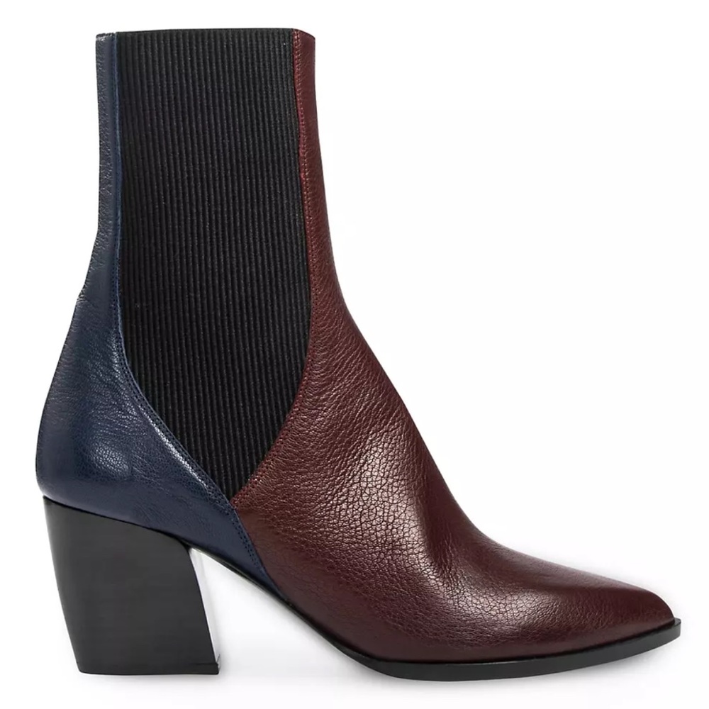 Pierre Hardy Ride 70MM Leather Ankle Booties -37.5